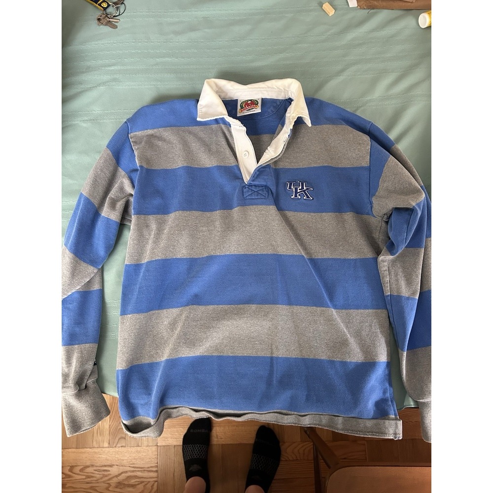 Vintage Barbarian Rugby Wear University Of Kentucky Medium Long Sleeve